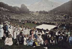 Interlaken, Fete Alpine af European Photographer